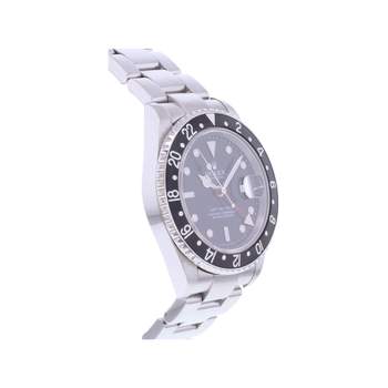 Montre d'occasion ROLEX GMT-Master II homme mouvement automatique certifié (cosc) bracelet acier