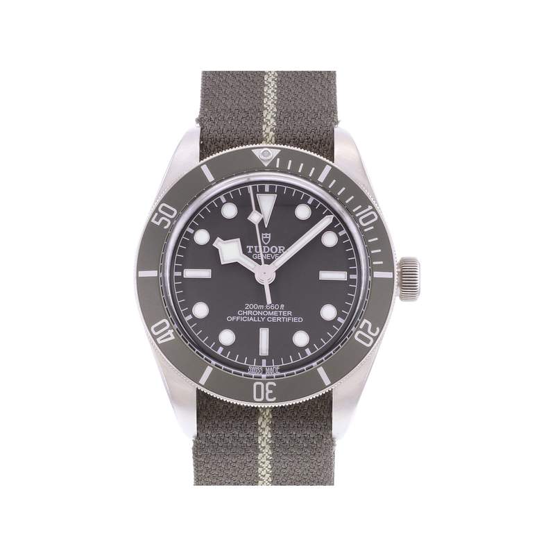 Montre d'occasion TUDOR Black Bay 58 homme mouvement automatique certifié (cosc) bracelet nato - vue 1