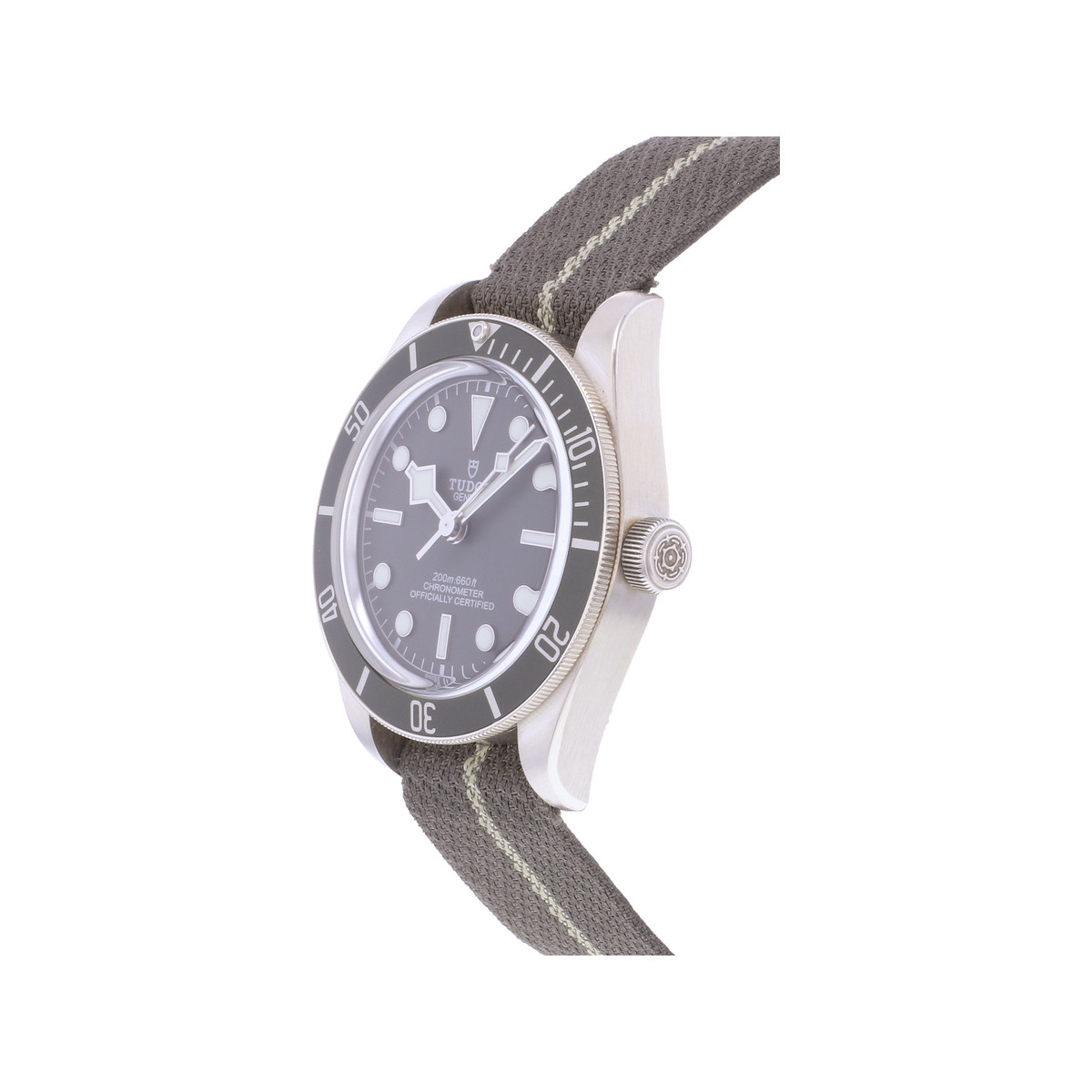 Montre d'occasion TUDOR Black Bay 58 homme mouvement automatique certifié (cosc) bracelet nato - vue D2