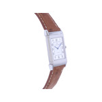 Montre d'occasion JAEGER LECOULTRE Reverso Classique mixte quartz bracelet cuir cresus - vue 2