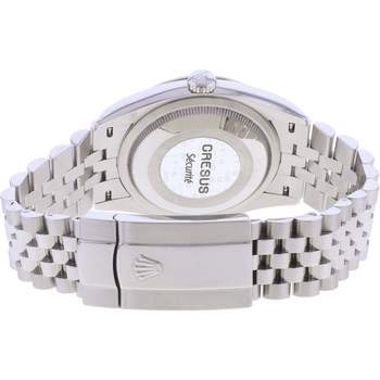 Montre d'occasion ROLEX DateJust 36 mixte mouvement automatique certifié (cosc) bracelet acier
