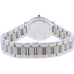 Montre d'occasion CARTIER Must 21 femme quartz bracelet or jaune 750/000 et acier - vue 3