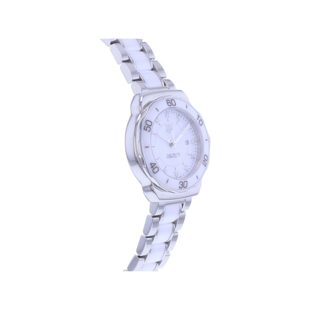 Montre d'occasion TAG HEUER Formula 1 Lady Diamants femme quartz bracelet acier - vue 2