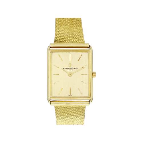 Montre d'occasion VACHERON CONSTANTIN Vintage mixte mécanique bracelet or jaune 750/000