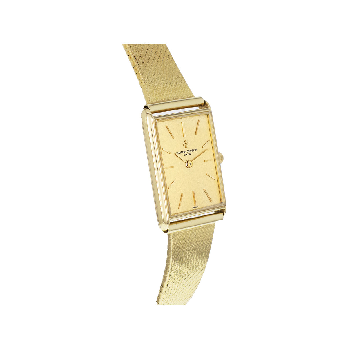 Montre d'occasion VACHERON CONSTANTIN Vintage mixte mécanique bracelet or jaune 750/000 - vue 2
