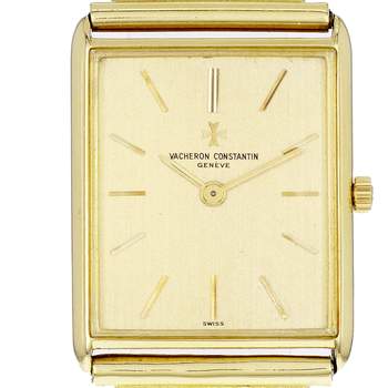 Montre d'occasion VACHERON CONSTANTIN Vintage mixte mécanique bracelet or jaune 750/000