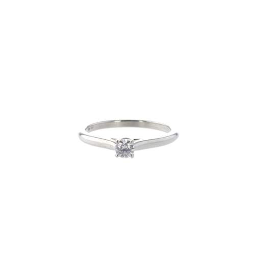 Bague d'occasion CARTIER Solitaire 1895 femme platine 950/1000