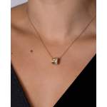 Collier d'occasion BOUCHERON Quatre Mini femme or jaune 750/1000 - vue porté 1
