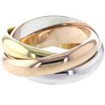 Bague d'occasion CARTIER Trinity Classique femme 3 ors 750/1000 - vue 4