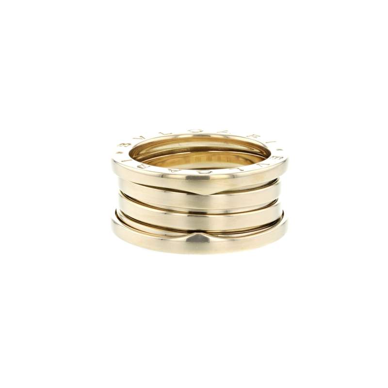 Bague d'occasion BULGARI B.Zero1 4 rangs mixte or jaune 750/1000 - vue 1