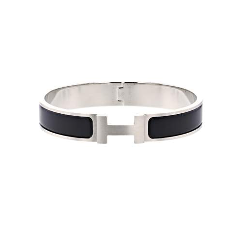 Bracelet d'occasion HERMES Clic H mixte acier