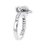 Bague d'occasion BOUCHERON Pivoine femme or blanc 750/1000 - vue 3