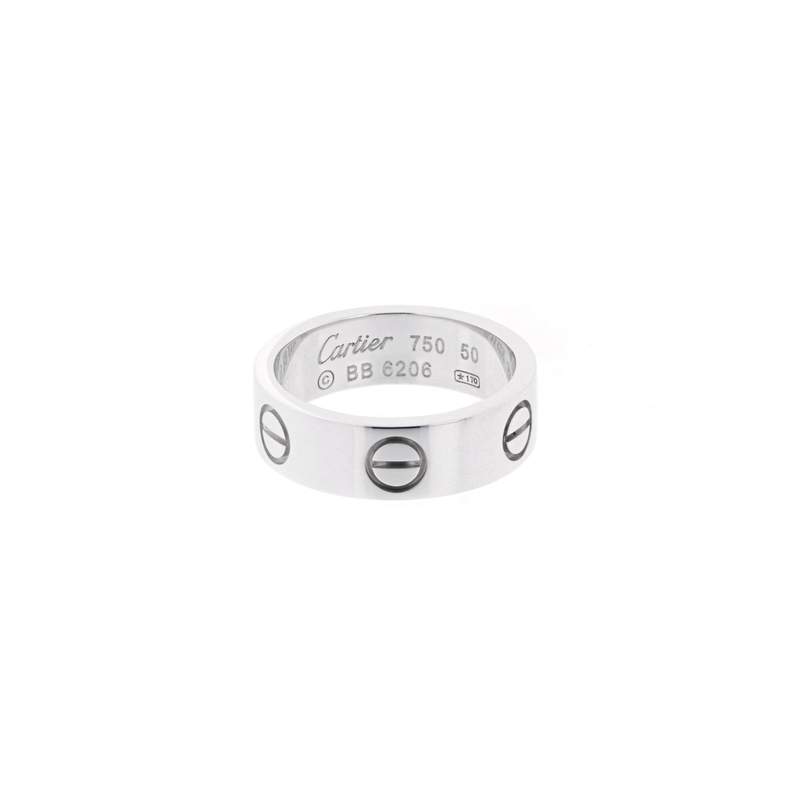 Bague d'occasion CARTIER Love mixte or blanc 750/1000 - vue 1