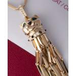 Collier d'occasion CARTIER Panthère mixte or jaune 750/1000 - vue D2