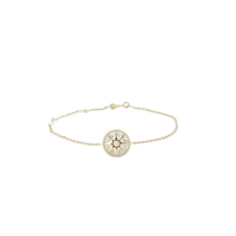 Bracelet d'occasion DIOR Rose des vents femme or jaune 750/1000 - vue 1
