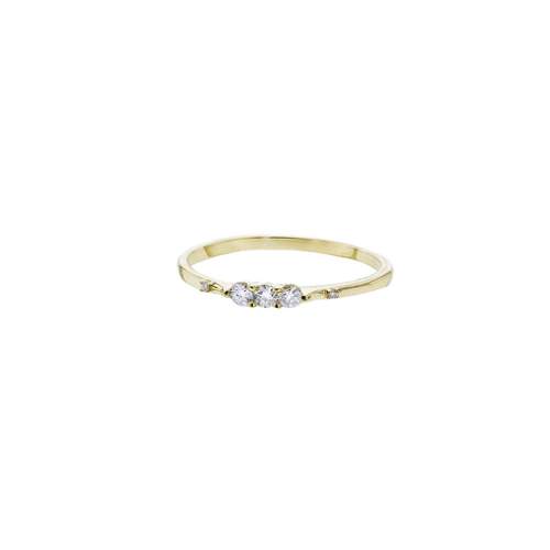 Bague d'occasion MAUBOUSSIN 3 Grains d'Amour femme or jaune 750/1000