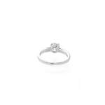 Bague d'occasion BULGARI Solitaire femme platine 950/1000 - vue 3