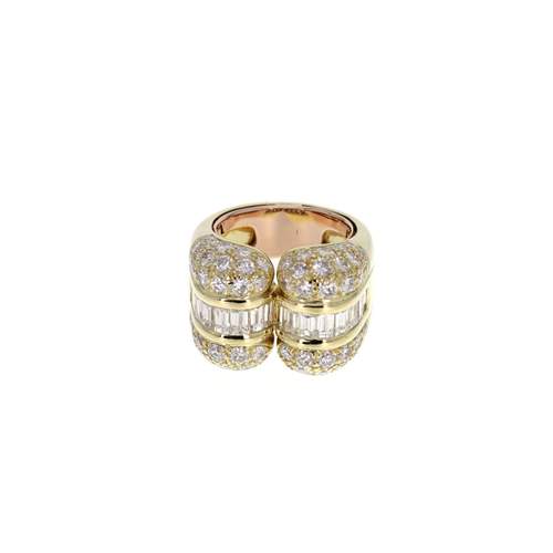 Bague d'occasion MAUBOUSSIN Vintage femme or jaune 750/1000 or rose 750/1000