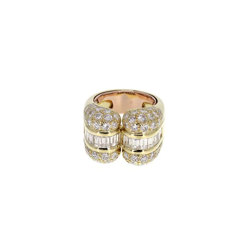 Bague d'occasion MAUBOUSSIN Vintage femme or jaune 750/1000 or rose 750/1000 - vue 1