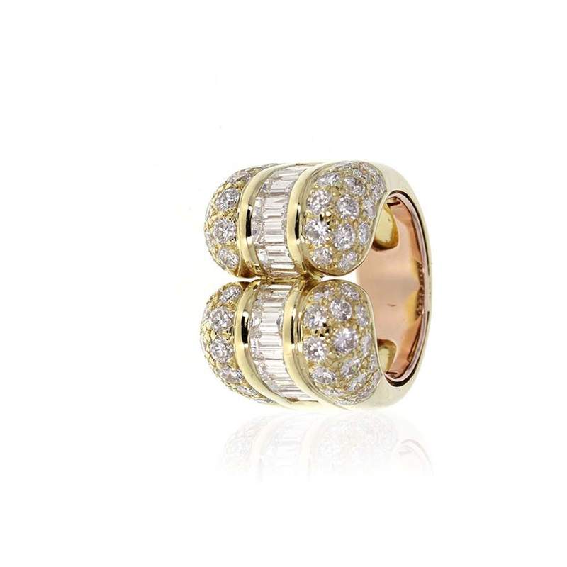 Bague d'occasion MAUBOUSSIN Vintage femme or jaune 750/1000 or rose 750/1000 - vue 4