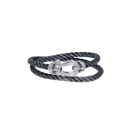 Bracelet d'occasion FRED Force 10 GM mixte or blanc 750/1000