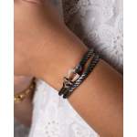 Bracelet d'occasion FRED Force 10 GM mixte or blanc 750/1000 - vue porté 1