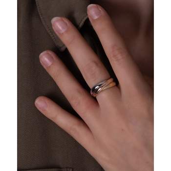 Bague d'occasion CARTIER Trinity 'Les Must de Cartier' mixte 3 ors 750/1000