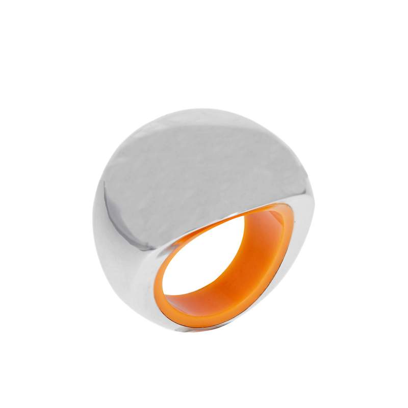 Bague d'occasion HERMES Quark mixte argent 925/1000 - vue 1
