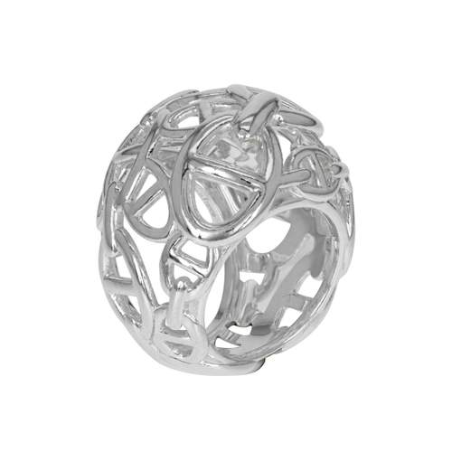 Bague d'occasion HERMES Chaîne d'Ancre Enchaînée femme argent 925/1000
