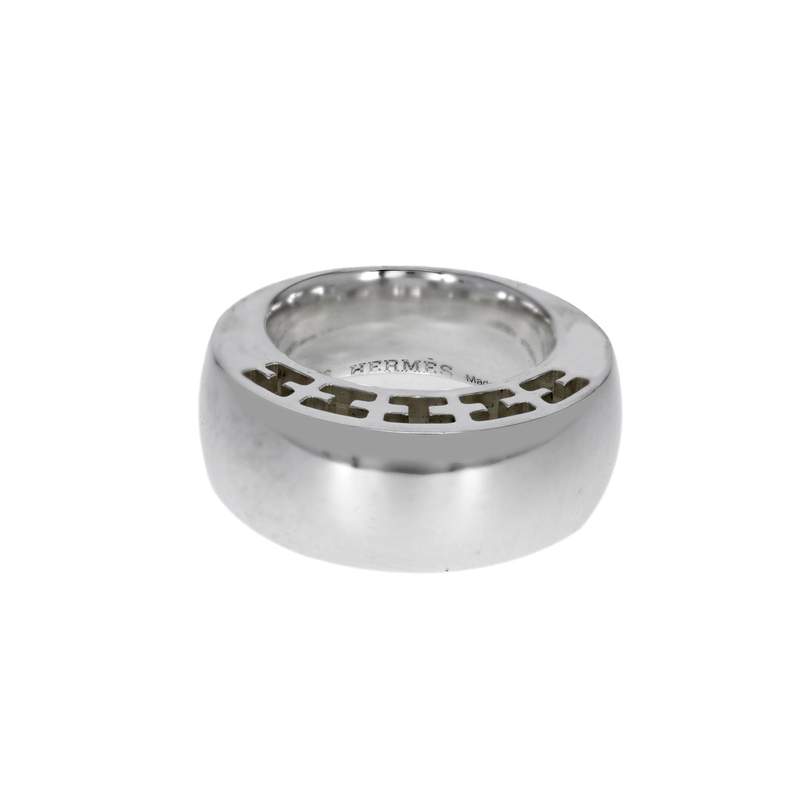 Bague d'occasion HERMES Clarté GM femme argent 925/1000 - vue 1