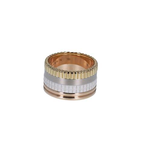 Bague d'occasion BOUCHERON Quatre White Edition femme 3 ors 750/1000 céramique
