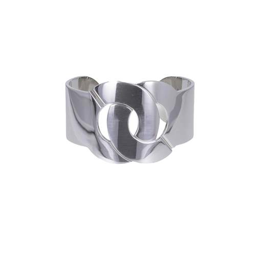 Bracelet d'occasion DINH VAN Manchette Menottes R40 femme argent 925/1000