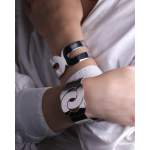 Bracelet d'occasion DINH VAN Manchette Menottes R40 femme argent 925/1000 - vue porté 1