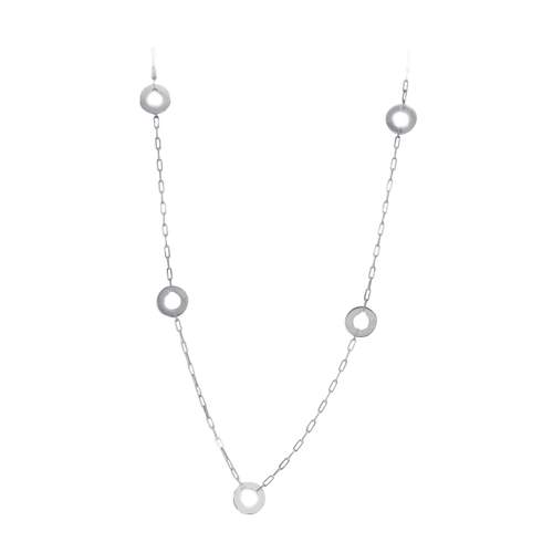 Collier d'occasion DINH VAN Sautoir Cible femme argent 925/1000