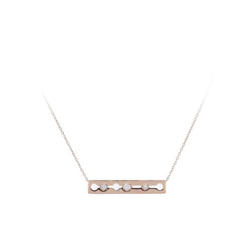 Collier d'occasion DINH VAN Pulse femme or rose 750/1000