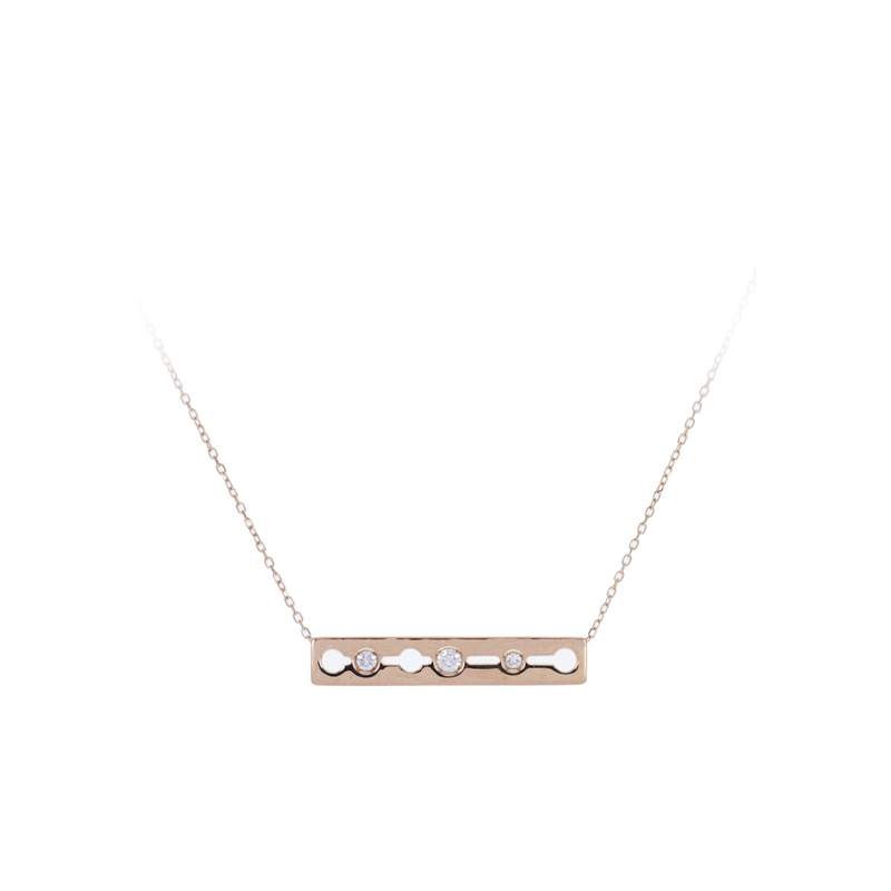 Collier d'occasion DINH VAN Pulse femme or rose 750/1000 - vue 1