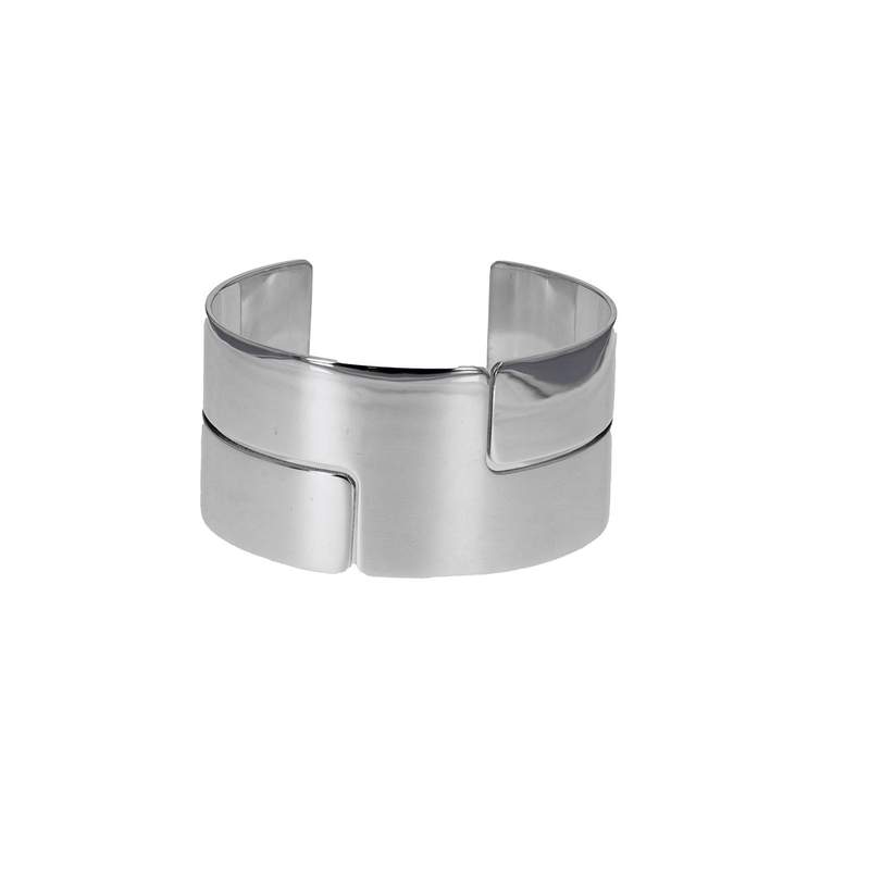 Bracelet d'occasion DINH VAN Manchette Seventies femme argent 925/1000 - vue 1