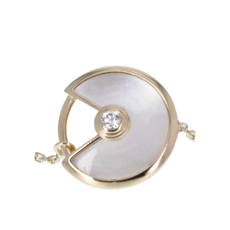 Bracelet d'occasion CARTIER Amulette XS femme or jaune 750/1000 - vue D1