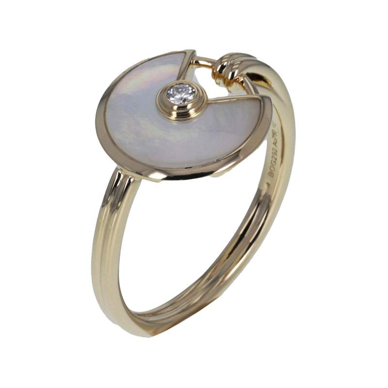 Bague d'occasion CARTIER Amulette femme or jaune 750/1000 - vue 4