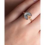 Bague d'occasion CARTIER Amulette femme or jaune 750/1000 - vue porté 3