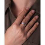 Bague d'occasion CARTIER Love mixte or blanc 750/1000 - vue porté 1