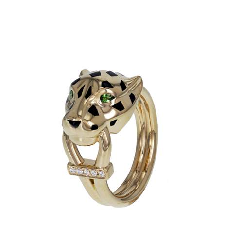 Bague d'occasion CARTIER Panthère femme or jaune 750/1000