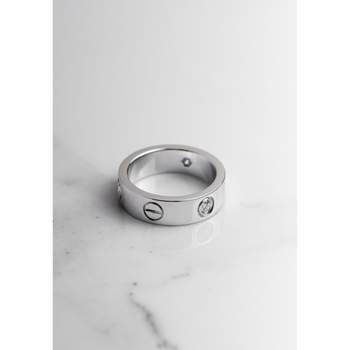 Bague d'occasion CARTIER Love 3 Diamants mixte or blanc 750/1000