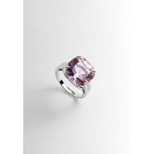 Pre-owned MAUBOUSSIN "Gueule d'Amour" women's ring in 750/1000 white gold