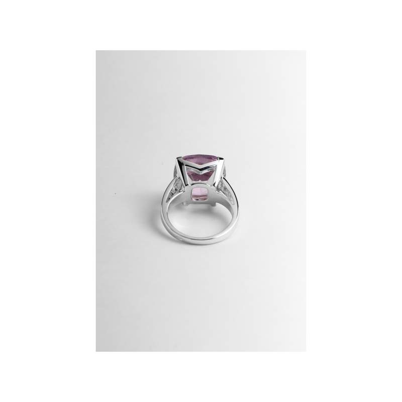 Bague d'occasion MAUBOUSSIN Gueule d'Amour femme or blanc 750/1000 - vue 3