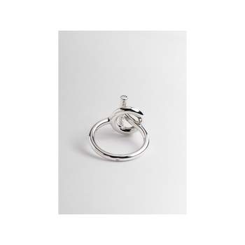 Bague d'occasion HERMES Echappée MM femme argent 925/1000