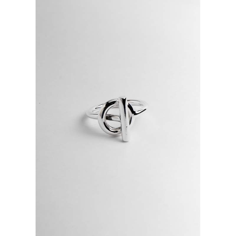 Bague d'occasion HERMES Echappée MM femme argent 925/1000 - vue D2