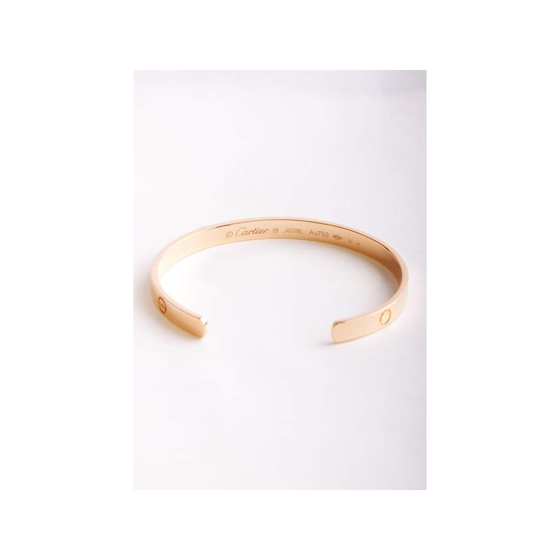 Bracelet d'occasion CARTIER Love mixte or rose 750/1000 - vue 3