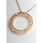 Collier d'occasion CARTIER Love 3 Diamants femme or jaune 750/1000 - vue D2