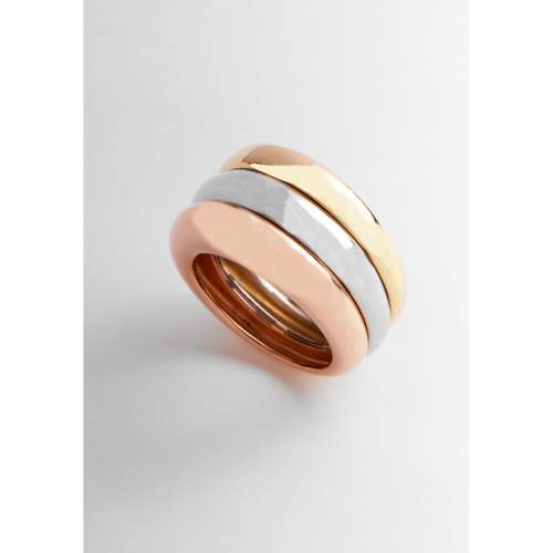 Bague d'occasion CARTIER Mobilis femme 3 ors 750/1000
